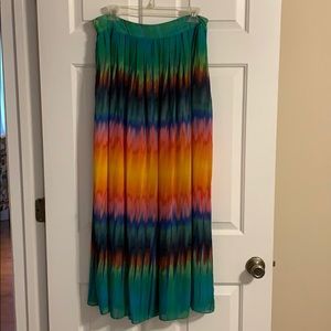 •Vince Camuto• Tie Dye Maxi Skirt